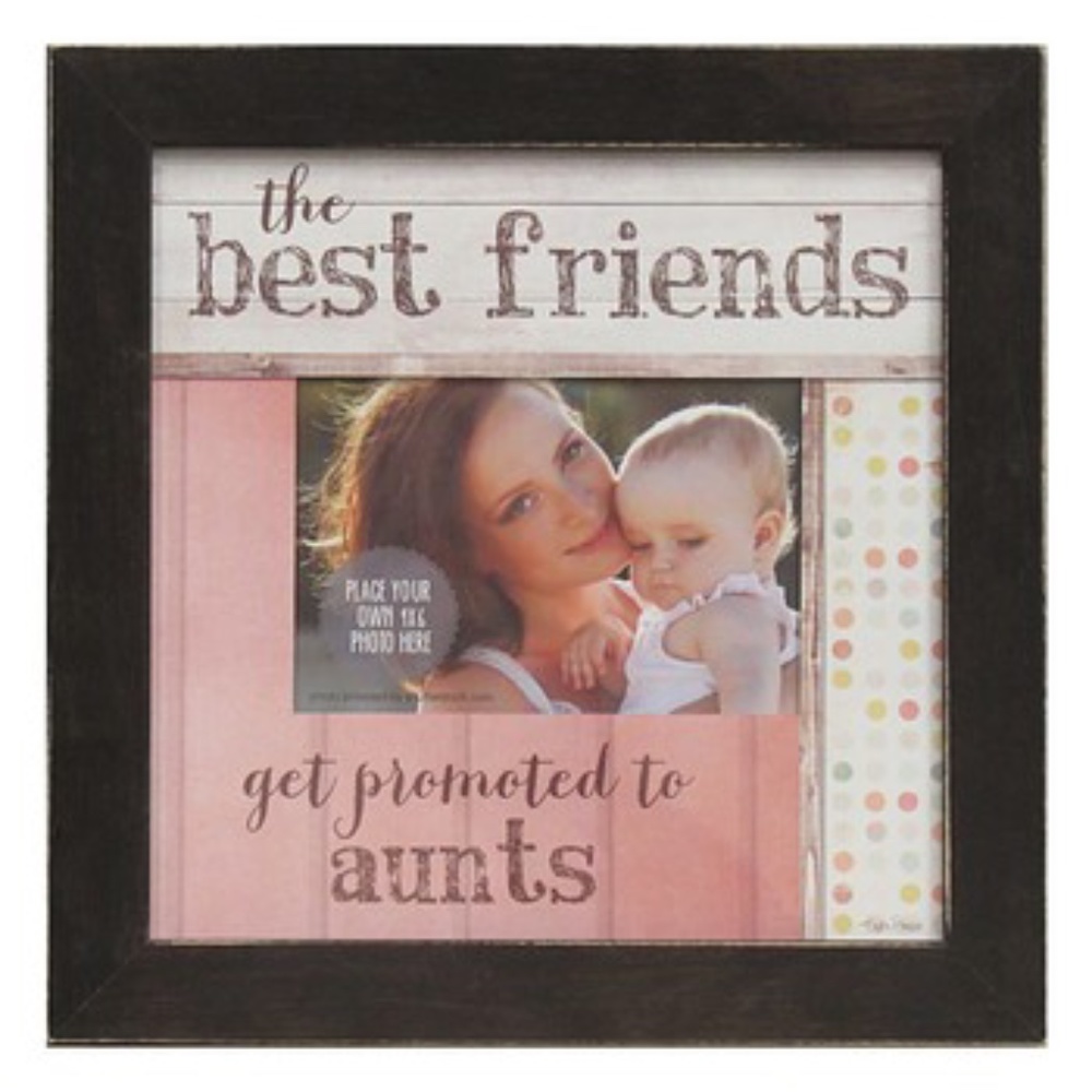 🌟 Best Friends Promoted to Aunts Frame